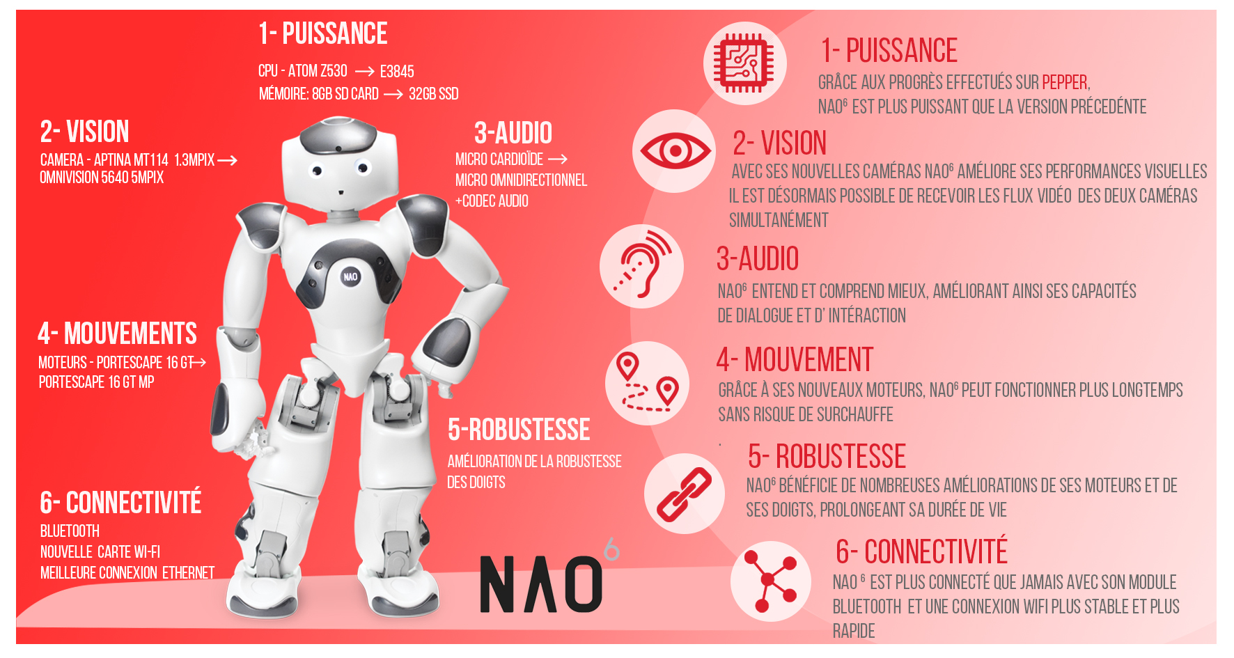 Kit Education NAO Robot V6